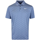 Nike Golf Shirt NK DF Tour Print Polo Diffused Blue SP25 Men
