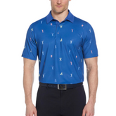 Callaway Mens Time Lapse Print Polo