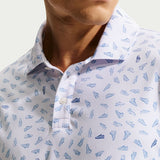 Nike Golf Shirt - NK DF Par 5 Shoe Print Polo