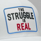 G/Fore THE STRUGGLE IS REAL PATCH HAT