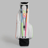 G/Fore LTD RELEASE MOSAIC QUILTED DAYTONA CARRY GOLF BAG SNOW/MULTI