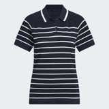 Adidas ULTIMATE365+ STRIPE KNIT POLO Women
