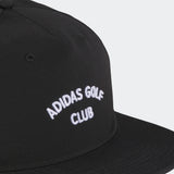 Adidas Golf Cap - 5 Panel Crinkled Nylon Hat - Blush Pink SS26