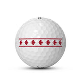 Titleist Pro V1 Golf Balls - Canada Flag