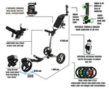 Axglo V3 Golf Push Cart