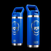 Swag Dripping Skull Blue YETI Rambler 18oz