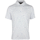 Nike Golf Shirt - NK DF Par 5 Shoe Print Polo