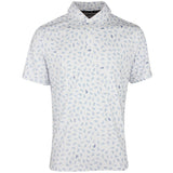 Nike Golf Shirt - NK DF Par 5 Shoe Print Polo