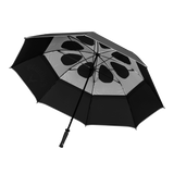 Callaway Golf Shield 64" Double Canopy Black/White Golf Umbrella