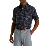 FootJoy Lisle Cloud Camo Self Collar Polo