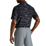 FootJoy Lisle Cloud Camo Self Collar Polo