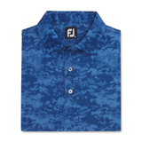 FootJoy Lisle Cloud Camo Self Collar Polo