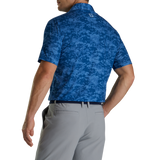 FootJoy Lisle Cloud Camo Self Collar Polo
