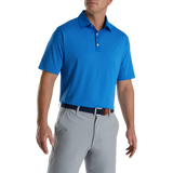 FootJoy Diamond Dot Print Lisle Self Collar Polo