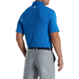 FootJoy Diamond Dot Print Lisle Self Collar Polo