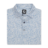 FootJoy Granite Print Lisle Self Collar Polo