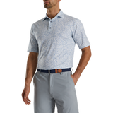 FootJoy Granite Print Lisle Self Collar Polo