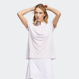 Adidas Women's Quarter-Zip Mock Neck Polo Shirt
