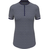 Original Penguin Women's Geo Blade Collar Golf Polo