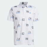 Adidas Allover Print Polo