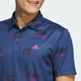 Adidas Allover Print Polo