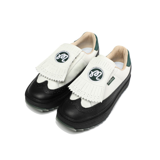 Malbon Golf Shoes WHITE GREEN CREAM