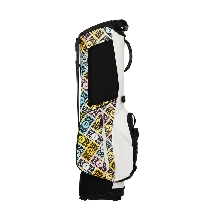 Bettinardi x MONOPOLY Money Vessel VLS Stand Bag (Black/White)