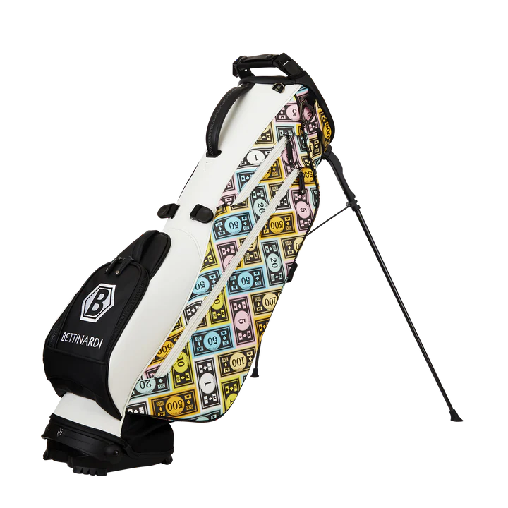 Bettinardi x MONOPOLY Money Vessel VLS Stand Bag (Black/White)