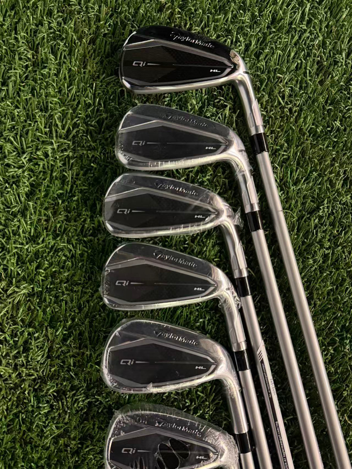 DEMO-Taylormade Women's Qi HL 5-PW AW Iron Set with Graphite Shafts-Final Sale