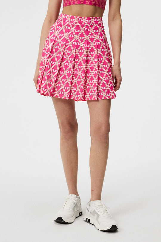 J. Lindeberg Adina Print Golf Skirt