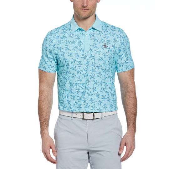 Original Penguin 60's Floral Pete Print Golf Polo