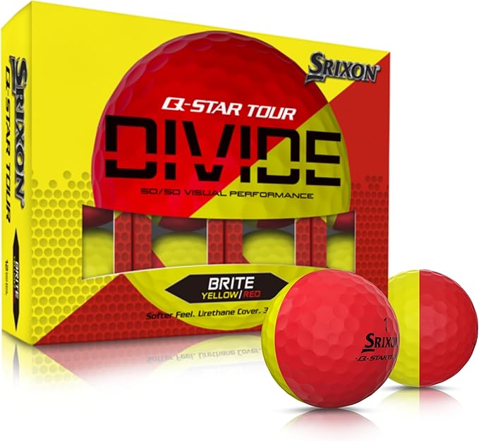 Srixon Q-Star Divide 12 Tour Quality Golf Balls New