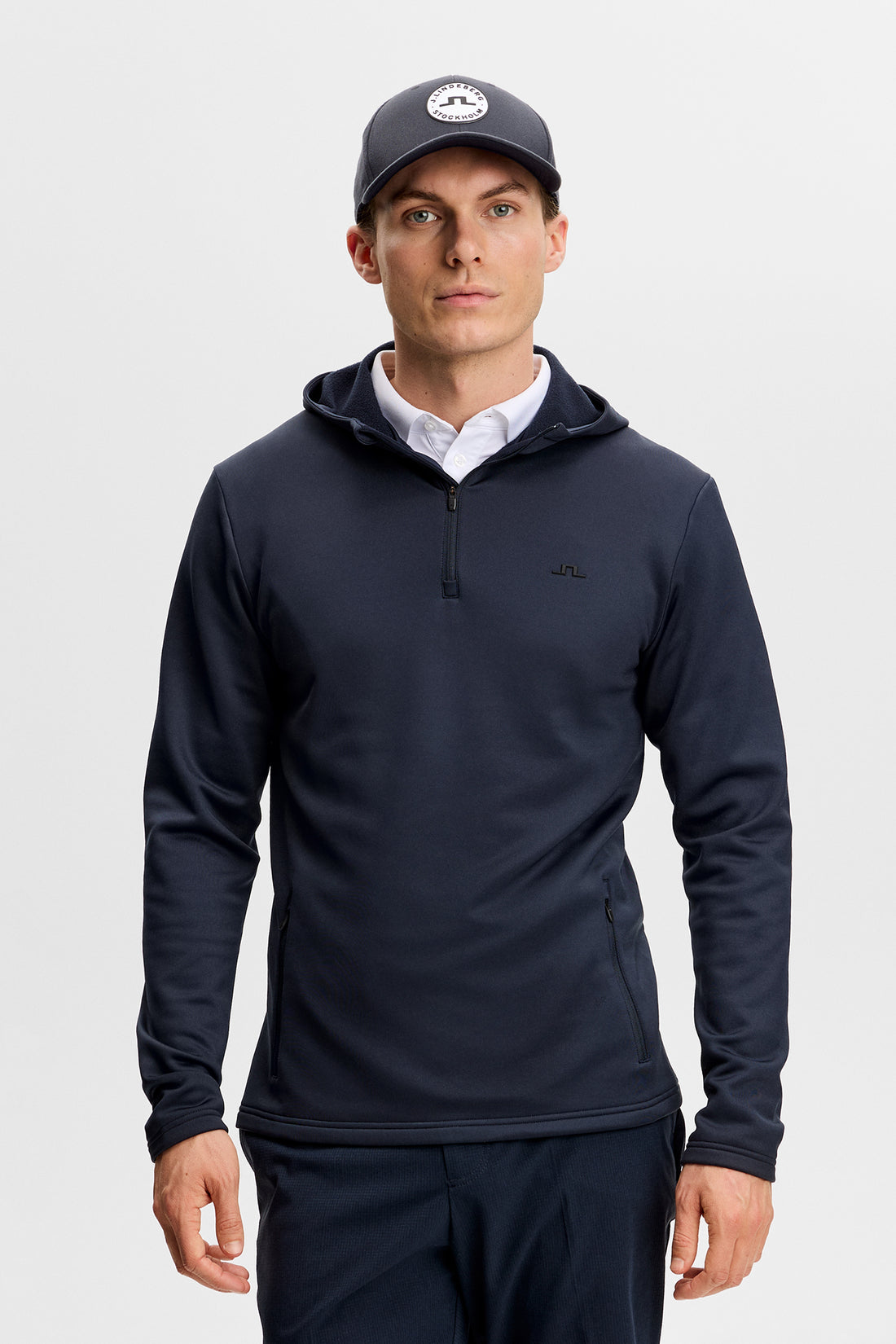 J.Lindeberg Aerial Quarter Zip Hood
