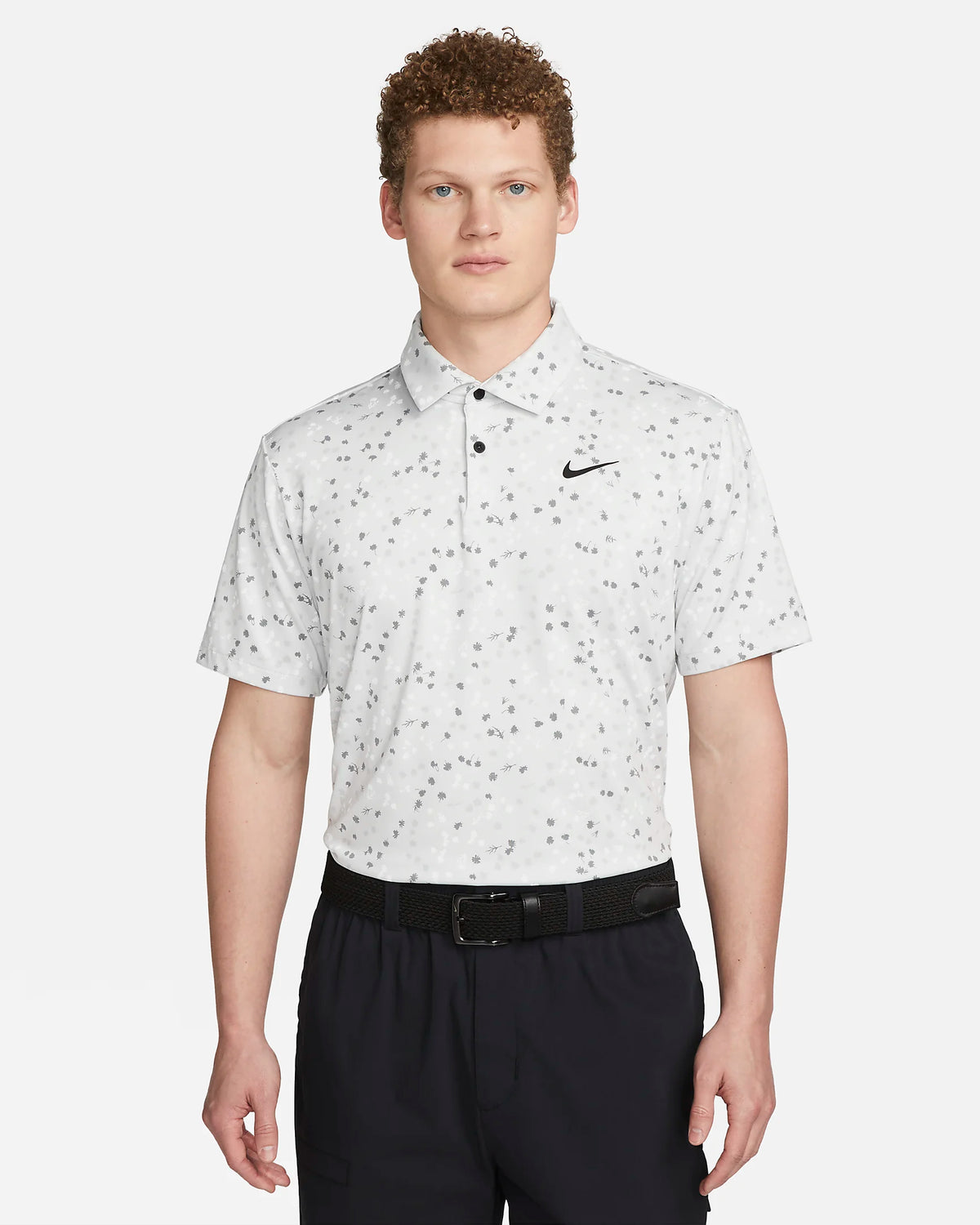 Nike Dri-Fit Tour Floral Golf Polo