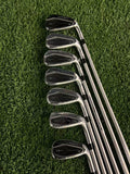 DEMO-Taylormade Women's Qi HL 5-PW AW Iron Set with Graphite Shafts-Final Sale