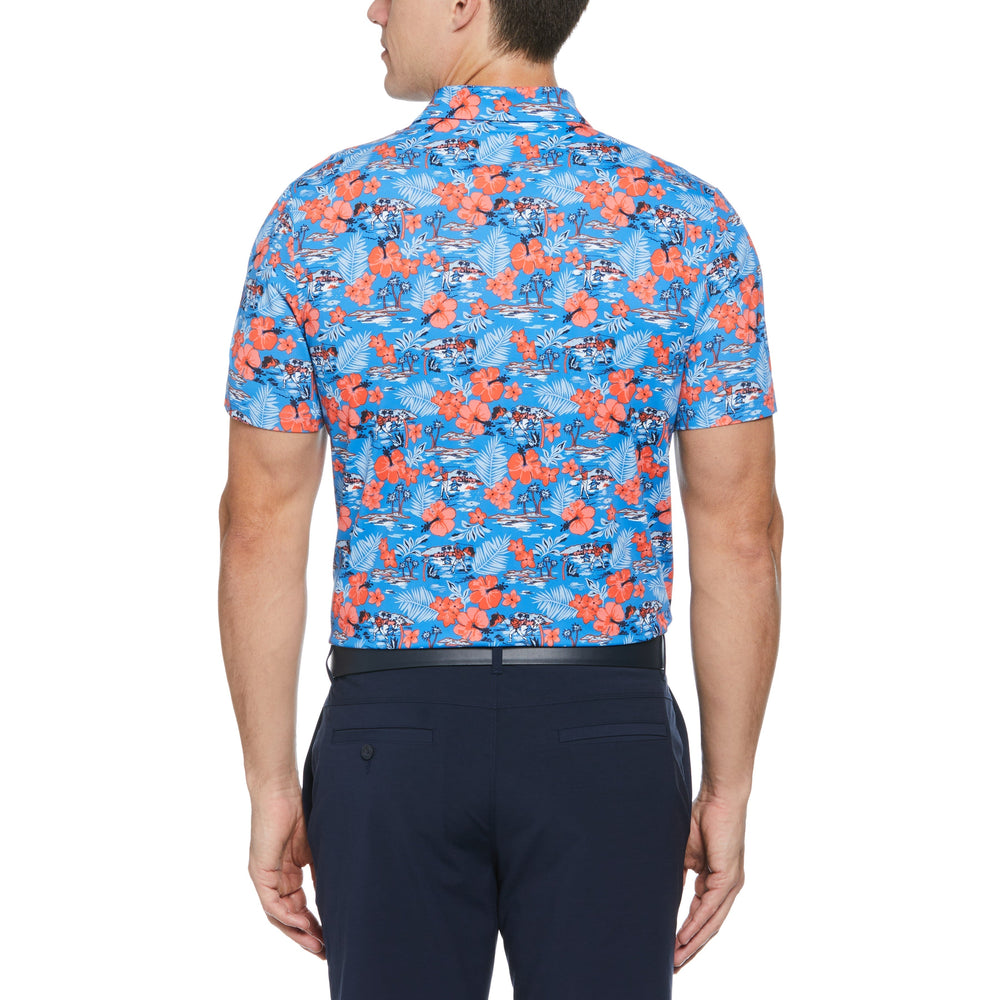 Original Penguin Chi Chi All-Over Floral Print Golf Polo