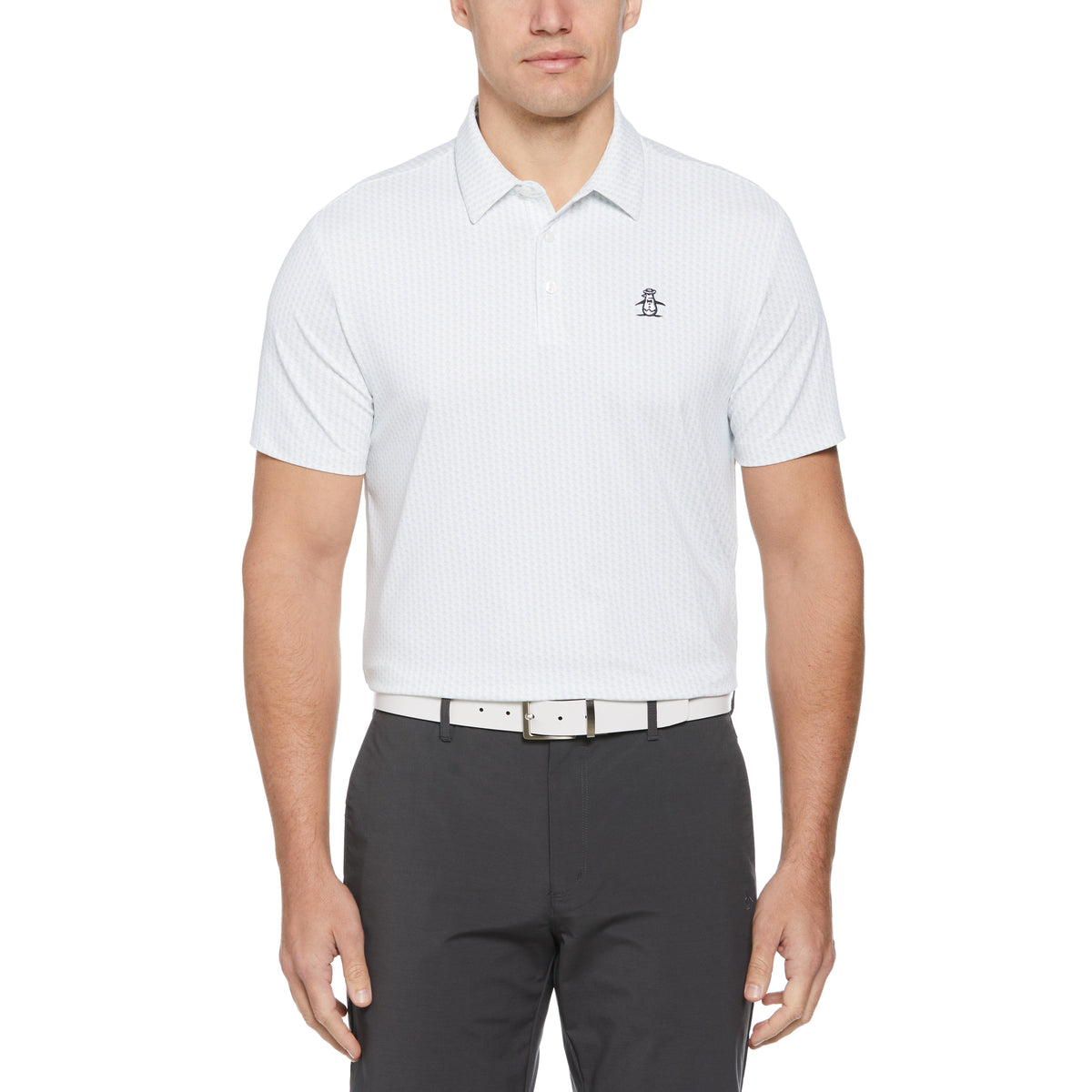 Original Penguin Chi Chi All-Over Pete Print Performance Golf Polo