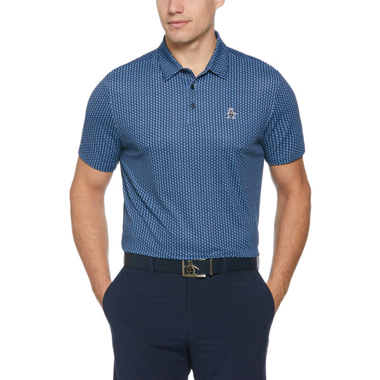 Original Penguin Chi Chi All-Over Pete Print Performance Golf Polo