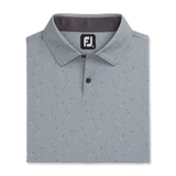 FootJoy Tweed Texture Stretch Pique Self Collar Polo