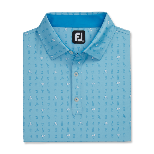 FootJoy 19th Hole Lisle Self Collar Polo