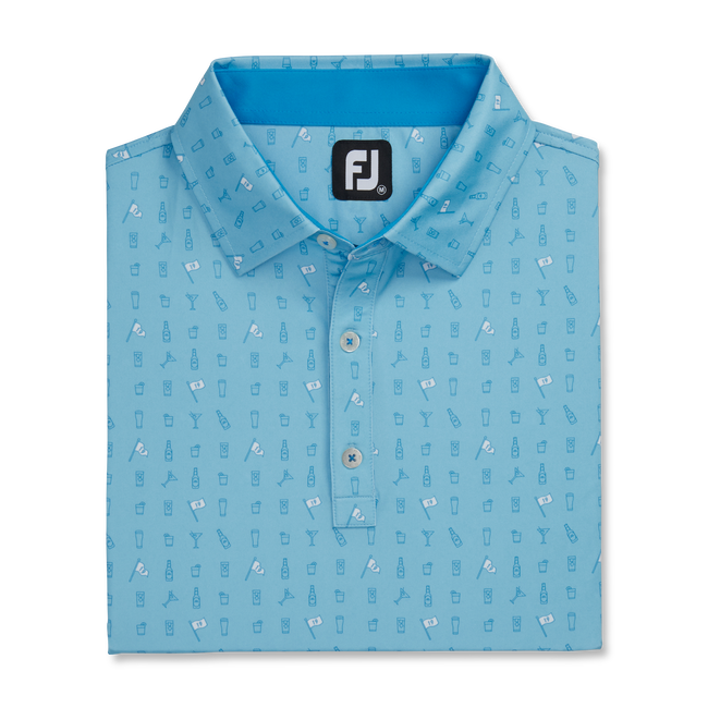 FootJoy 19th Hole Lisle Self Collar Polo