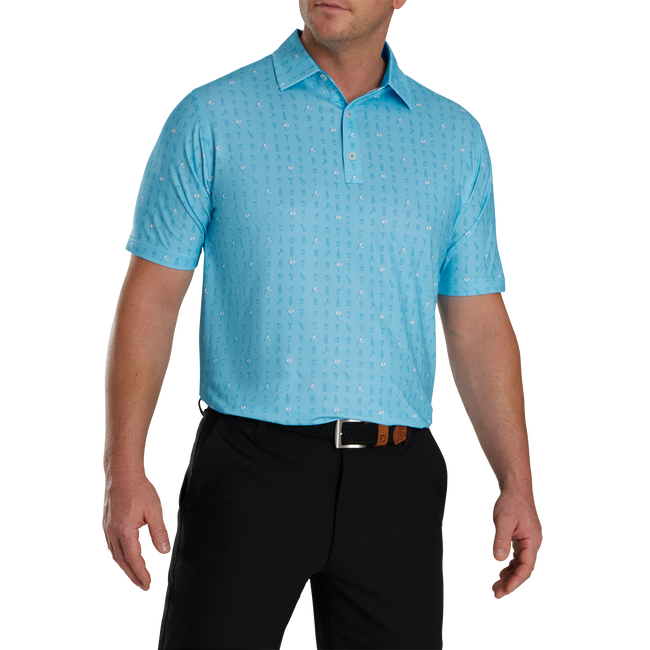 FootJoy 19th Hole Lisle Self Collar Polo