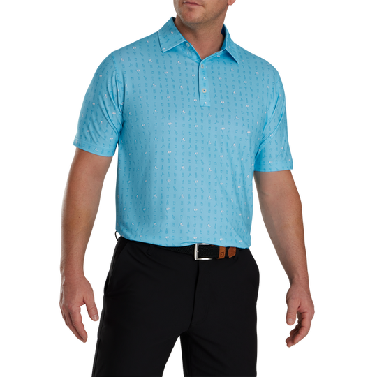 FootJoy 19th Hole Lisle Self Collar Polo