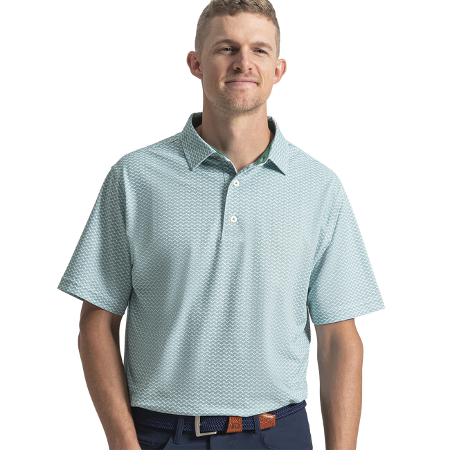 Footjoy Scallop Geo Pique