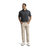FJ Wingtip Floral Lisle Men Golf Polo