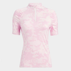 G/Fore Women's Exploded Camo Tech Jersey Short Sleeve Polo