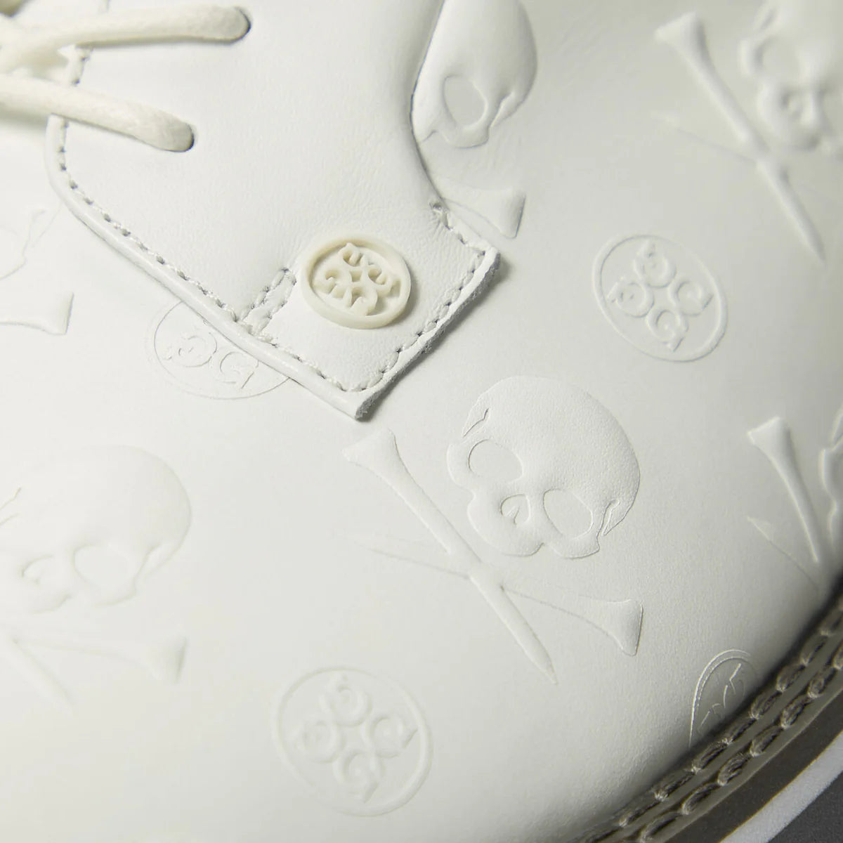 G/Fore MEN'S CLASSIC EMBOSSED SKULL & TEE’S SMOOTH CALF GALLIVANTER