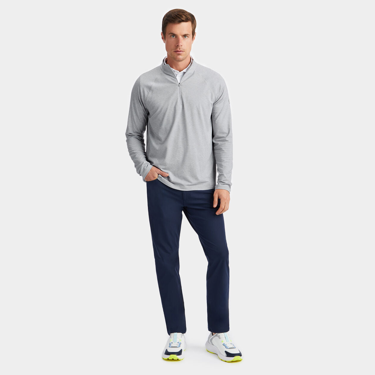 G/Fore Luxe Quarter Zip Mid Layer