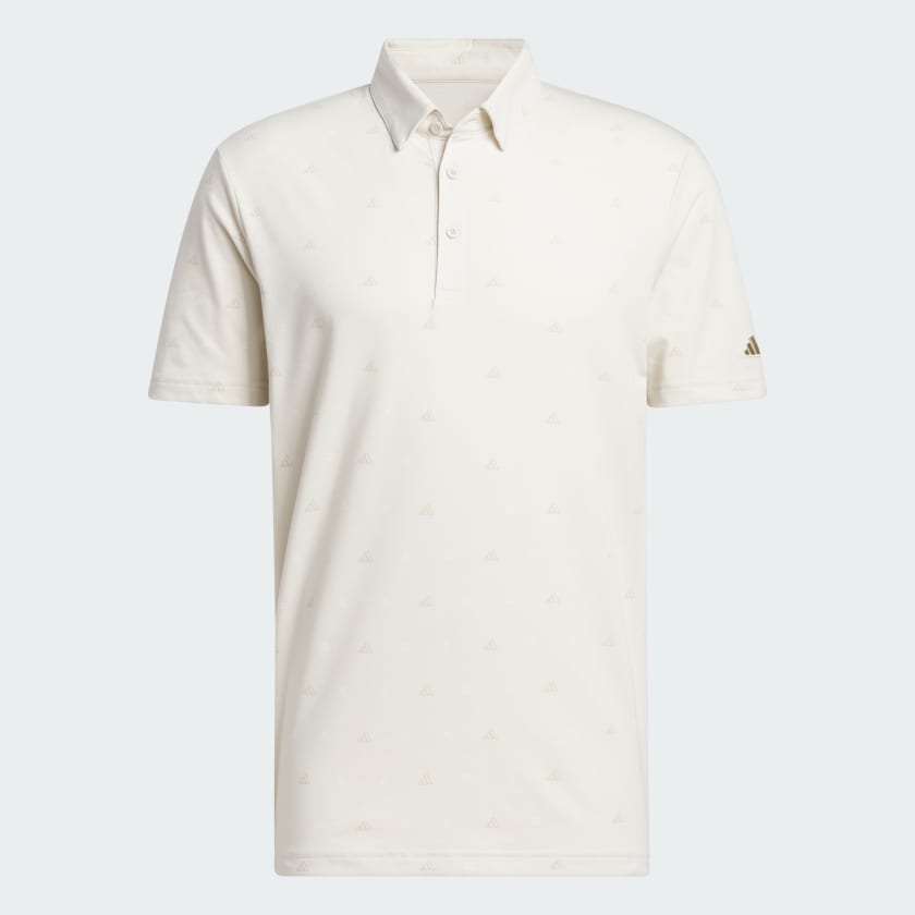 Adidas Go-To Mini-Crest Print Polo Shirt