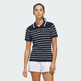 Adidas ULTIMATE365+ STRIPE KNIT POLO Women